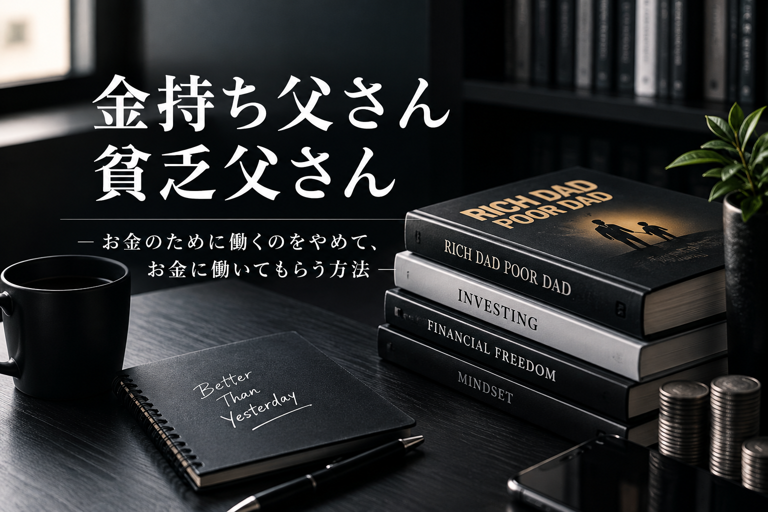 「金持ち父さん貧乏父さん」を読んで、最初に捨てるべき考え方